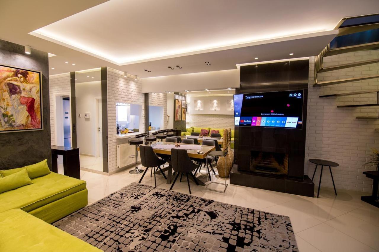 אתונה Helen Luxury Loft Design Meisonette-Apartment מראה חיצוני תמונה